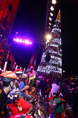 Lighting of the Christmas tree